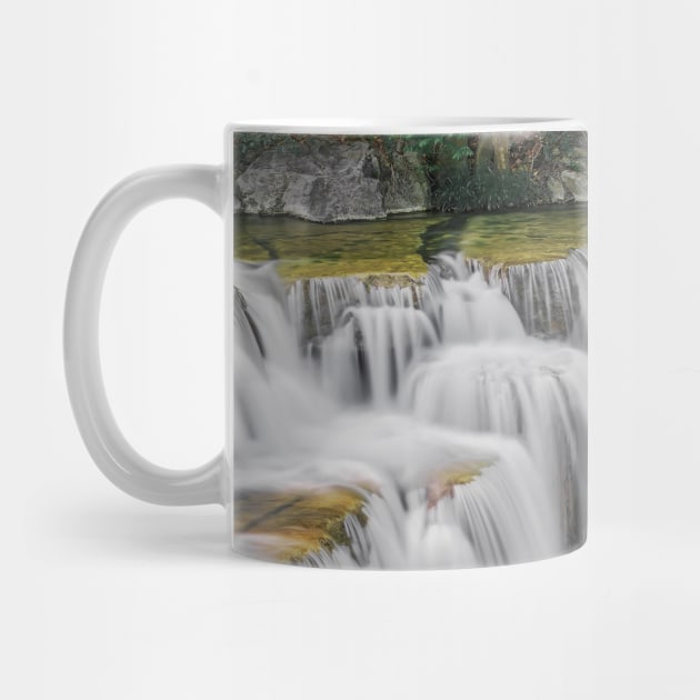 SCENERY 25 - Fresh Waterfall Landscape Nature Cliff by artvoria